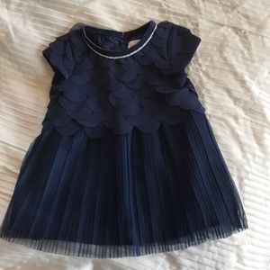 Navy 6-9 month girls dress